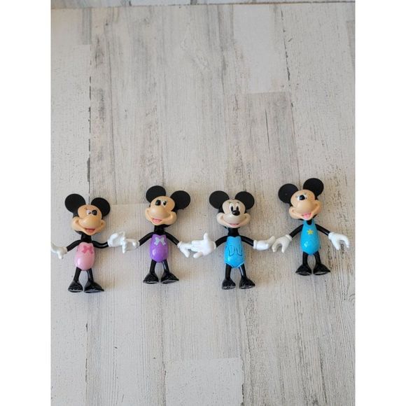 Disney Minnie Mouse pool day playset swimsuit toy figure - Picture 1 of 15